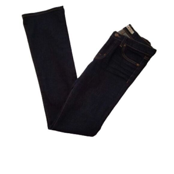 J Brand Dark Wash Mid Rise Straight Jeans - Picture 2 of 6